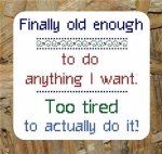 (image for) Too Tired